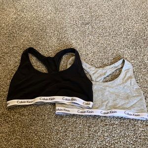 Sports bras.